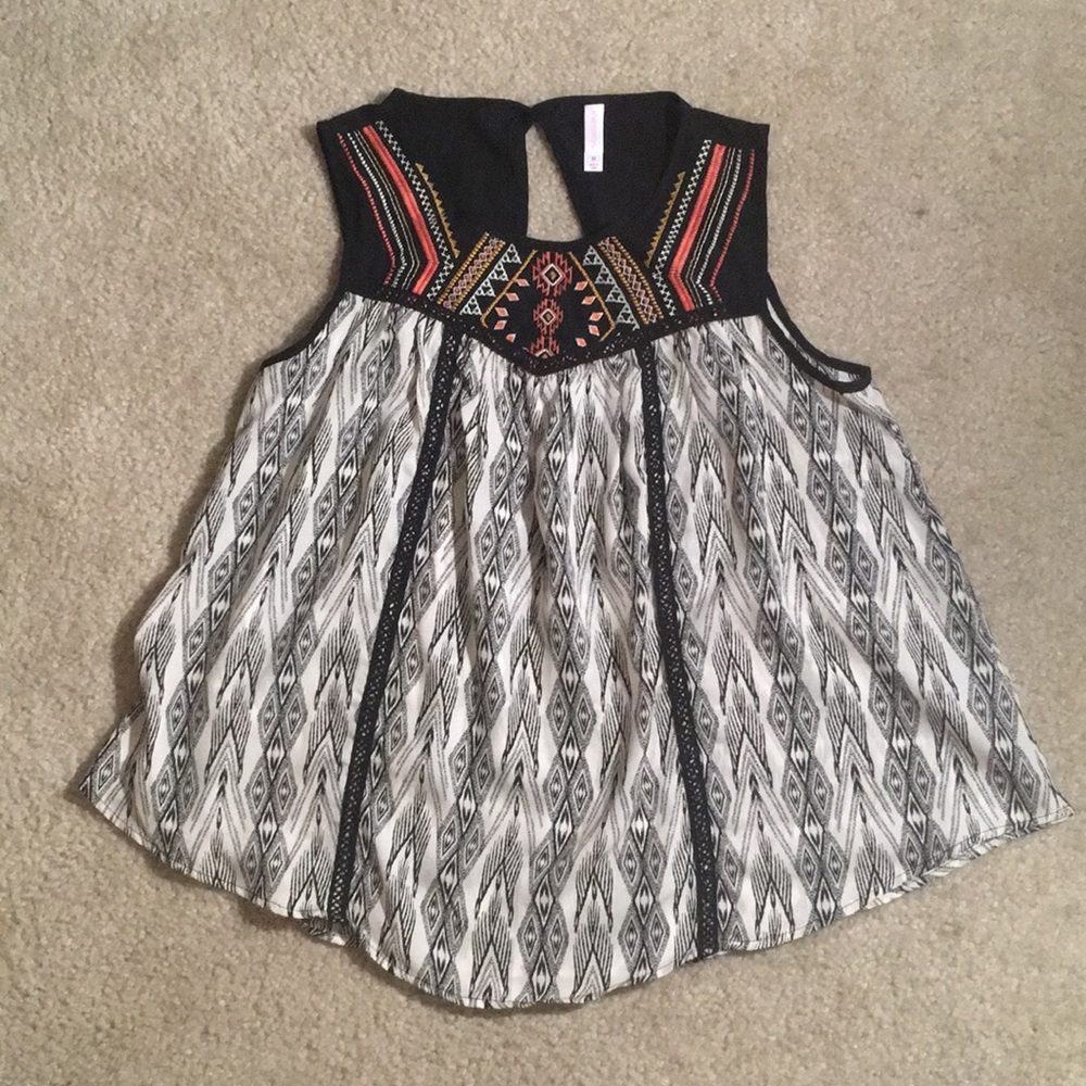 Multi color tank top